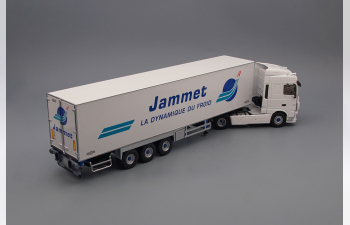 DAF XF EURO 6 c полуприцепом-рефрижератором "JAMMET" 2017