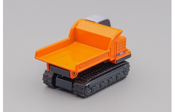 HITACHI Construction Machinery Rubber Crawler Carrier EG110R, orange