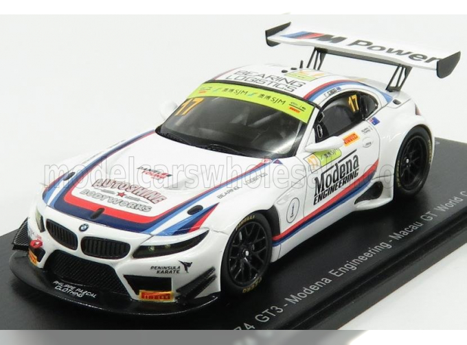 BMW Z4 GT3 Team Modena Engineering N17 Fia World Cup Macau (2016) Ricky Capo, White