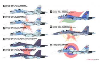 Сборная модель Su-30SM "Flanker-H"