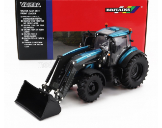 VALTRA T234 Tractor With Front Loader (2020), Blue Black