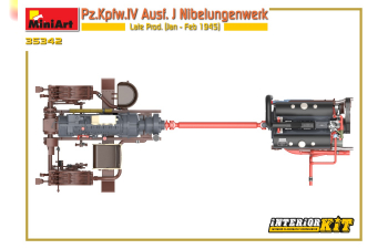 Сборная модель Немецкий танк Pz.Kpfw.IV Ausf. J Nibelunge