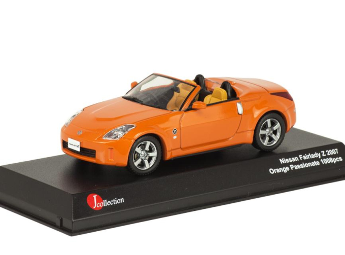 Nissan Fairlady Z 2007 родстер оранжевый