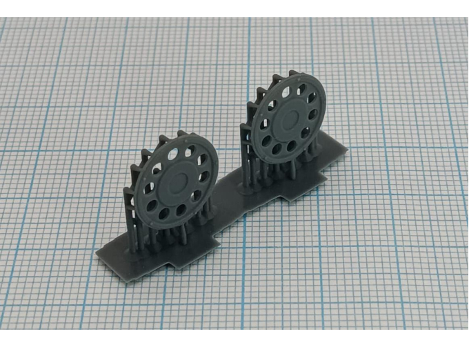 Колпак задний 22,5 неокрашенный, комплект 2 шт.