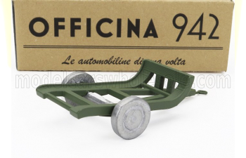 TRAILER Rimorchio Viberti Trasporto Carro L3 (1939), Military Green