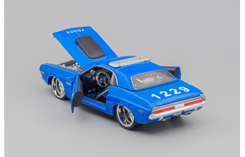 DODGE Challenger Coupe State Police 1970, blue