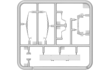 Сборная модель CHEVROLET G7107 4x4 Cargo Truck Military With Ben Hur Trailer 1943