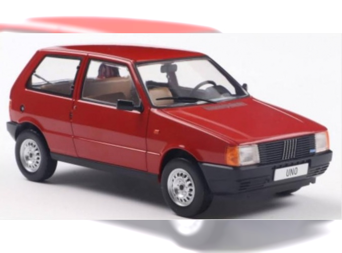 FIAT Uno (1983), red