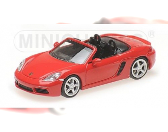 PORSCHE 718 BOXTER - 2016 - RED