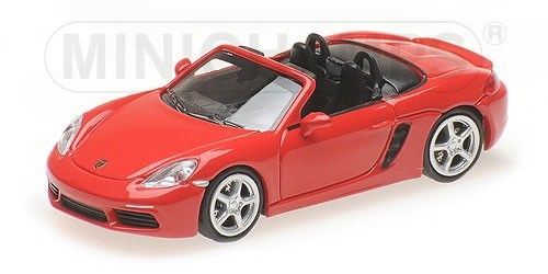 PORSCHE 718 BOXTER - 2016 - RED