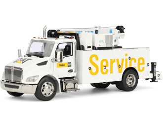 KENWORTH T380 Service Truck (Catapillar), white