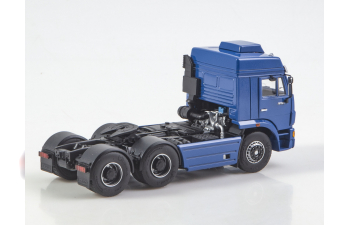 Камский грузовик 6460 седельный тягач, синий