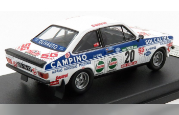 FORD Escort Mkii №20 Rally Portugal (1981) C.torres - A.morais, White Blue