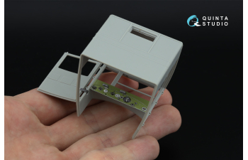 3D Декаль интерьера кабины Коминтерн, артиллерийский тягач (Trumpeter) (малая версия)