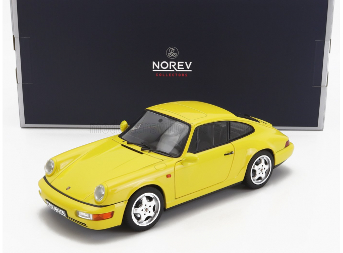 PORSCHE 911 964 Carrera 2 Coupe (1992), Yellow