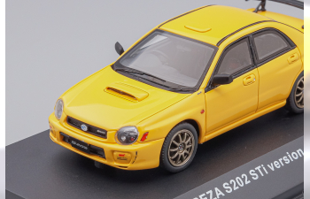 SUBARU Impreza S202 (2002), yellow