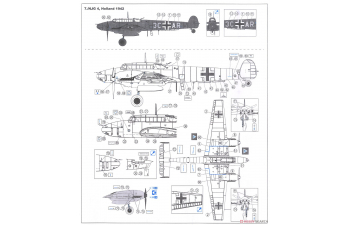 Сборная модель Истребитель Bf 110E 'Nachtjäger'