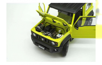 SUZUKI Jimny 2018 JB74 LHD yellow / black roof