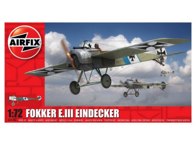 Сборная модель Самолет Fokker E.III Eindecker