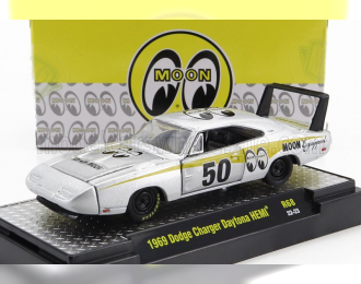DODGE Charger Daytona Hemi Mooneyes (1969), Silver Yellow