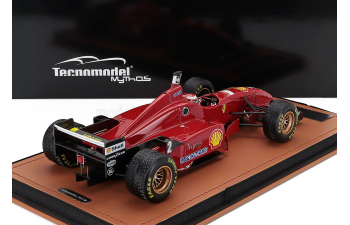 FERRARI F1 F310 №2 Spanish Gp (with Pilot Figure) With Rain Tires (1996) Eddie Irvine, Red