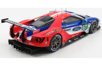 FORD USA Gt 3.5l Turbo V6 Team Ford Chip Ganassi Uk №67 Lmgte Pro 2nd 24h Le Mans (2017) H.Tincknell - A.Priaulx - P.derani, Red Blue White