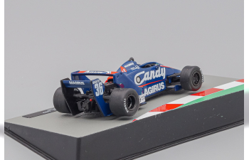 TOLEMAN F1 Tg183b №36 Season (1983) Bruno Giacomelli, blue / red