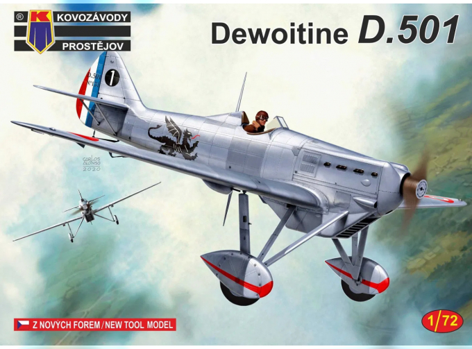 Сборная модель Самолет DEWOITINE D.501