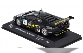 LAMBORGHINI Murcielago R-gt 6.0l V12 Team Jloc Isao Noritake №53 24h Le Mans (2007) Koji Yamanishi - Atsushi Yogo - Marco Apicella, Black
