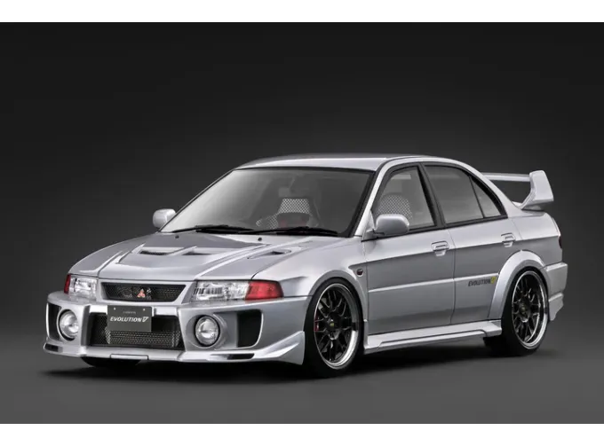 MITSUBISHI Lancer EVO V (CP9A), silver