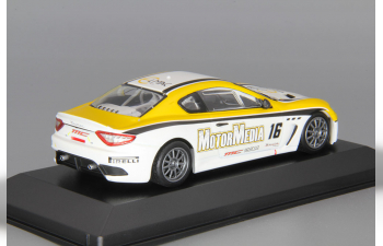 MASERATI GranTurismo MC GT4 P. Necchi Trofeo Granturismo MC (2010), yellow / white