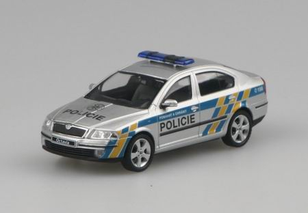SKODA Octavia Policie CR (Czech Police), silver diamond