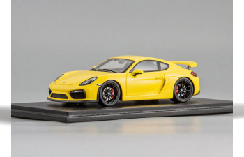 Porsche Cayman GT4 2016 (yellow)