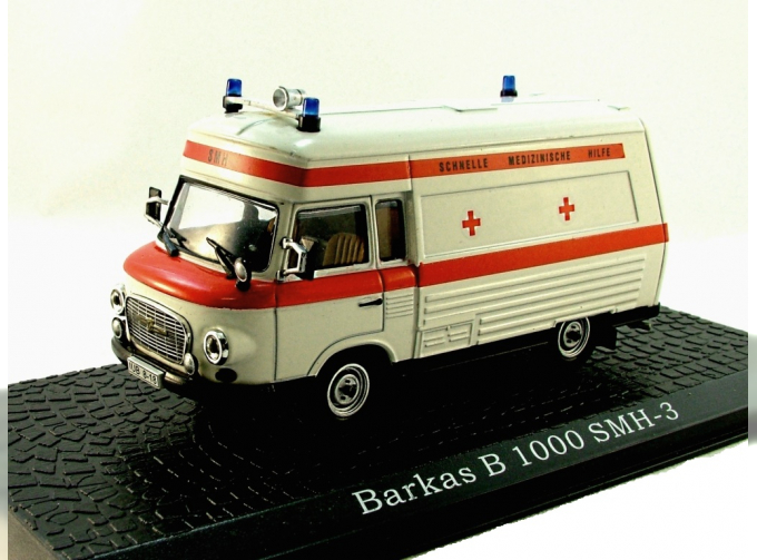 Barkas B 1000 SMH3, серия грузовиков от Atlas Verlag, белый