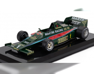 LOTUS F1 80 Team Martini Racing №1 Season (1979) Mario Andretti - Blister Box, Green
