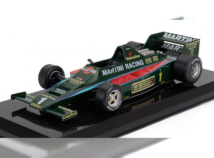 LOTUS F1 80 Team Martini Racing №1 Season (1979) Mario Andretti - Blister Box, Green
