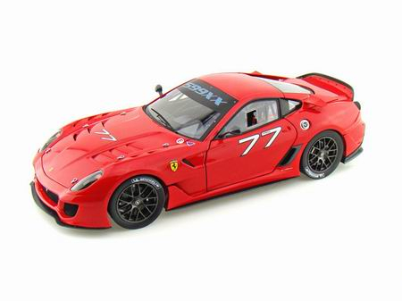 FERRARI 599 XX №77 Version Clienti Racing 2010, red
