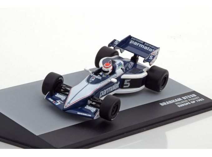BRABHAM BT52B GP Europe World Champion Piquet #5 1983, white / blue