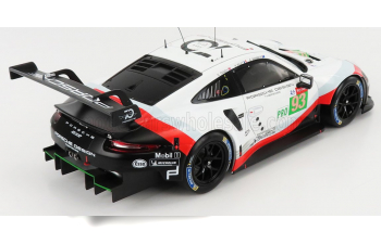 PORSCHE 911 991 Rsr Team Porsche Gt Lmgte Pro №93 24h Le Mans (2018) P.Pilet - N.Tandy - E.Bamber, White Black Red