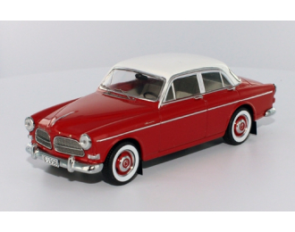 VOLVO 120 Amazon 4-dr (1956), red / white