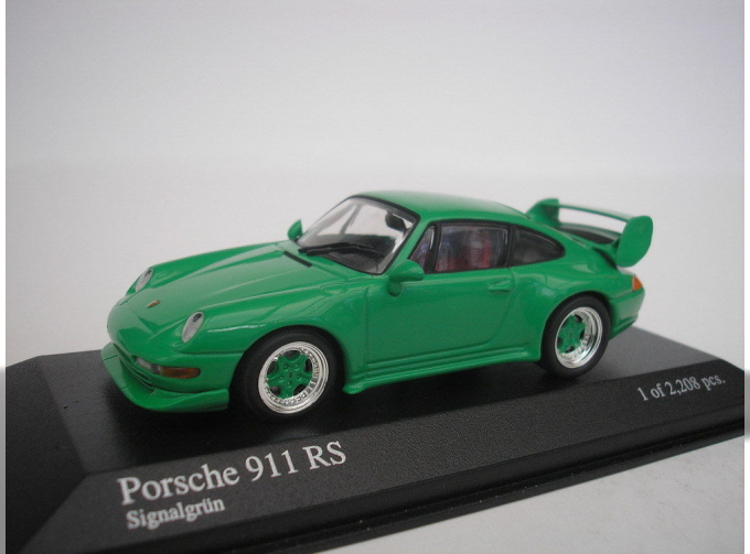 PORSCHE 911 RS 1995 green