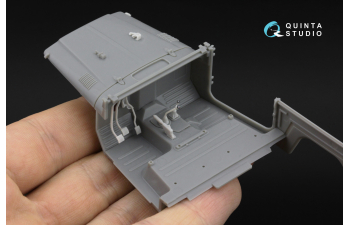 3D Декаль интерьера кабины Toyota FJ43 Land Cruiser series (AK Interactive) (с 3D-печатными деталями)