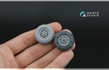 Комплект из 5 шин с зимними цепями для семейства Dodge WC (Звезда)