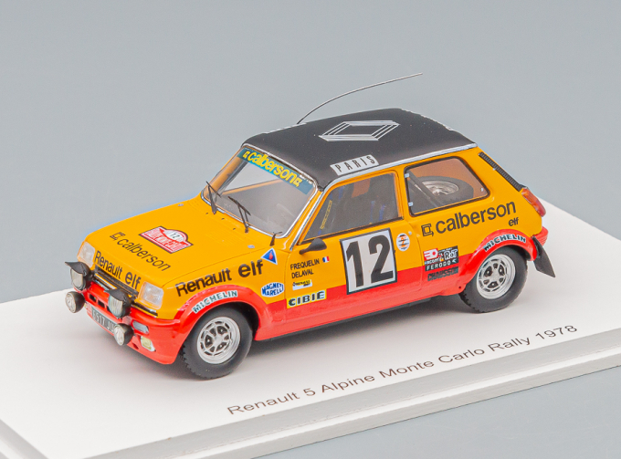 RENAULT 5 Alpine №12 Rally Monte Carlo, Frequelin/Delaval (1978)