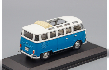 VOLKSWAGEN Microbus (1962), blue / white