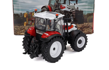 STEYR 4120 Plus Tractor (2020), White Red