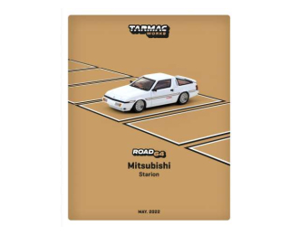 Mitsubishi Starion, white metallic