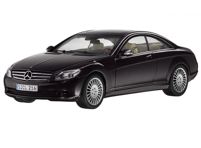 MERCEDES-BENZ CL-Class Coupe C216 (2006), dark purple
