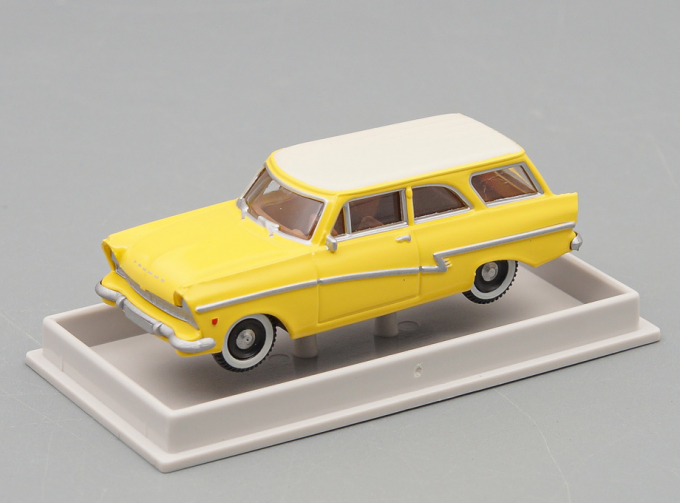 FORD Taunus 17M Kombi de Luxe, yellow / white