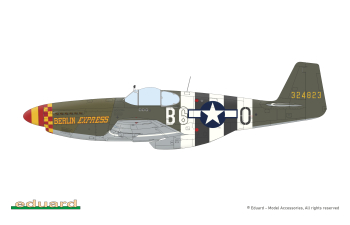 Сборная модель P-51B Mustang Malcolm Hood Canopy ProfiPACK Edition